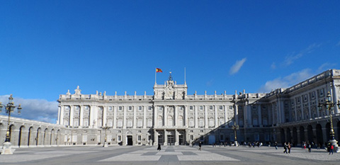 Palacio Real Madrid, begin februari (!)