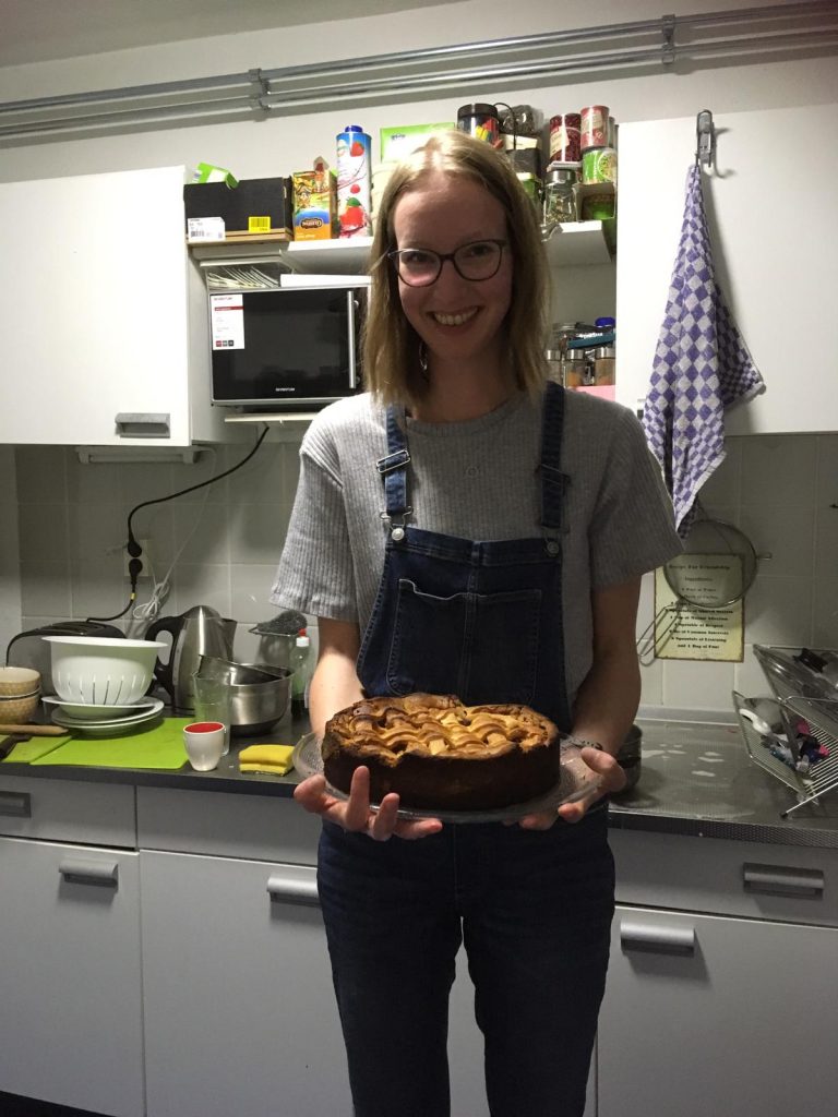 naast koken houd ik van bakken, zoals een appeltaart